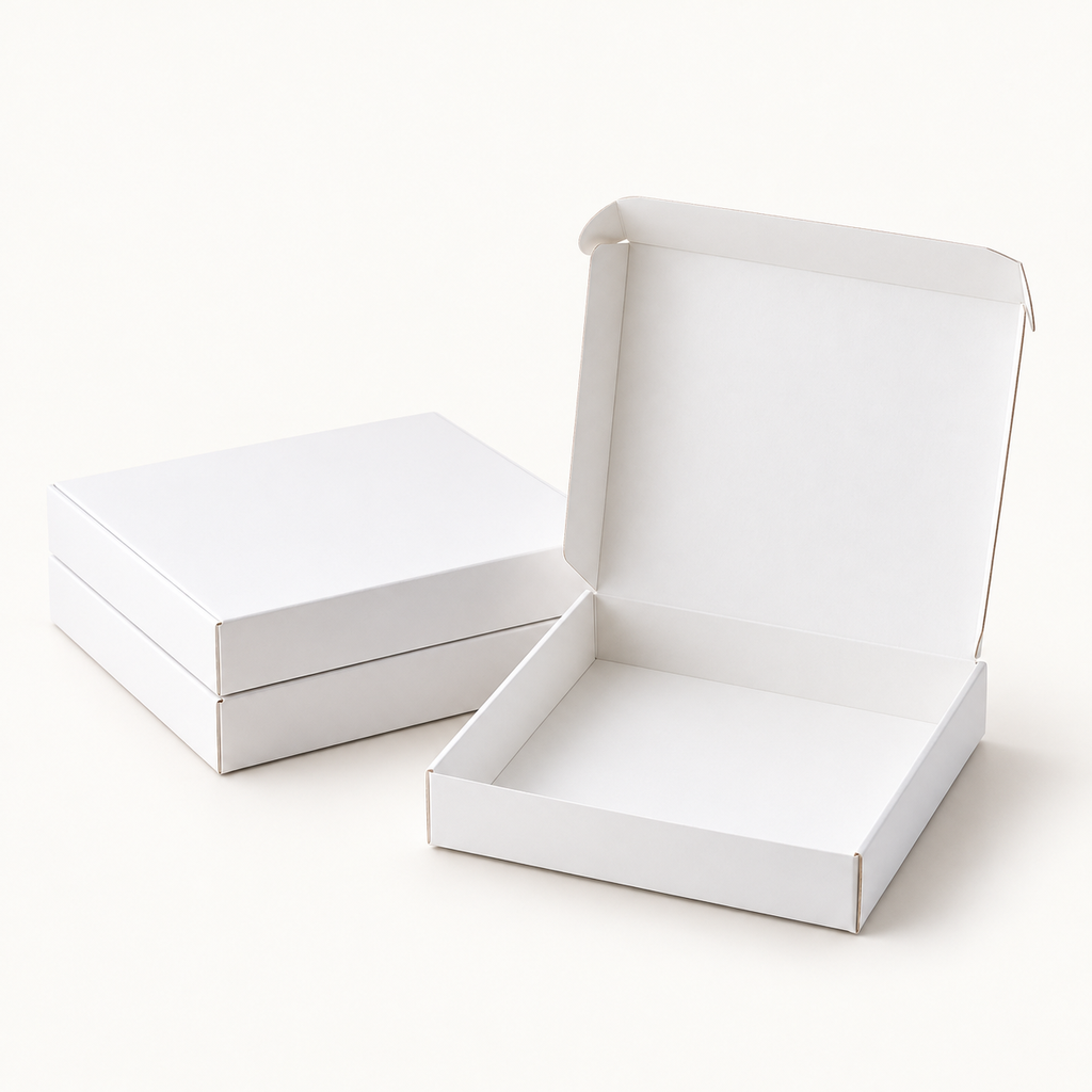 Boîtes pâtissières blanches