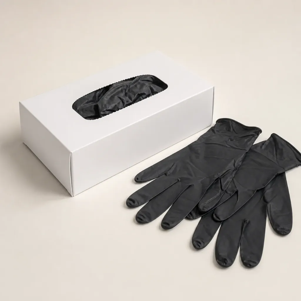 Gant nitril noir non poudré (S)