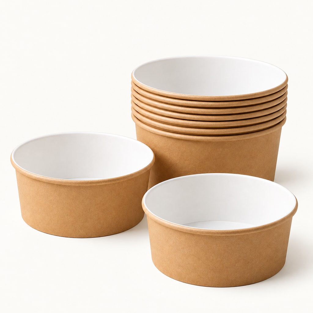 Bol Rond Kraft Blanc 1000ml