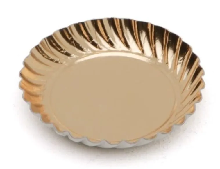 Assiette Or 9cm